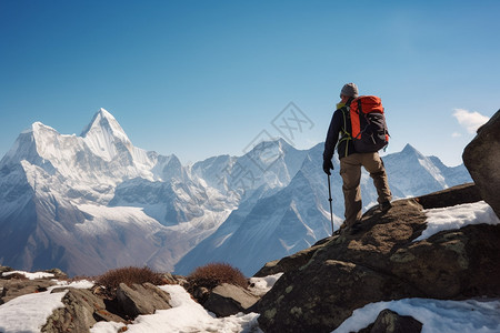 登山冒险图片