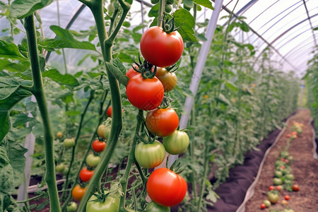 栽培的西红柿图片