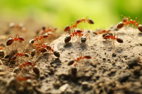 野生的蚁群图片