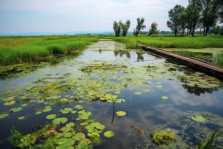 美丽的荷塘景色图片