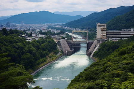 城市电力水库图片