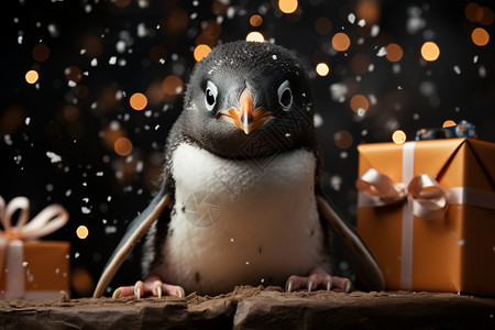 一个企鹅图片