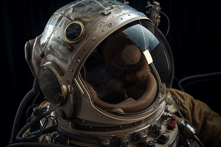 宇航服宇航员头盔高清图片
