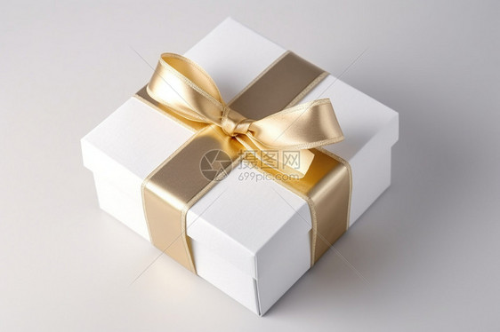 白色背景上的礼物盒子图片