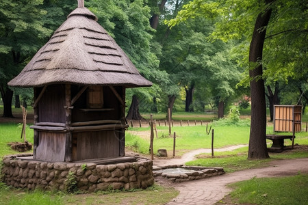 夏季欧洲农村的自然景观图片