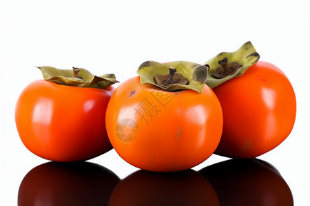 美味的水果柿子图片