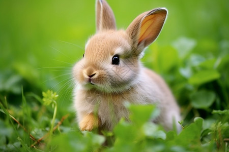 可爱的野兔图片