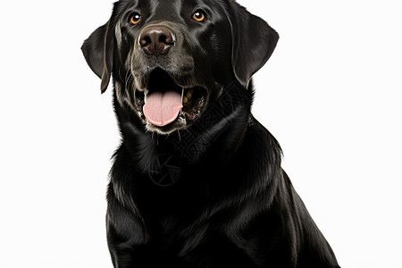 黑色拉布拉多猎犬图片