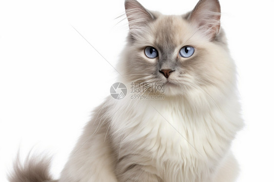 可爱的西伯利亚猫咪图片