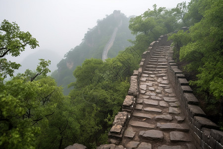 著名的古长城景观图片