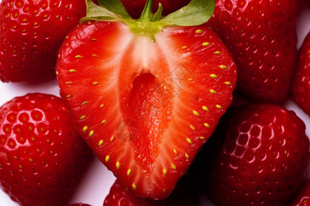 美味可口的草莓图片
