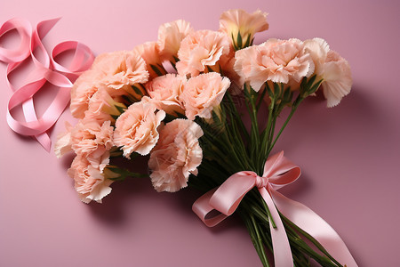 康乃馨花束背景图片