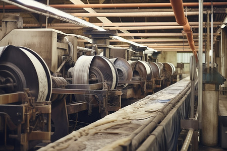 工业布料染布技术工厂图片
