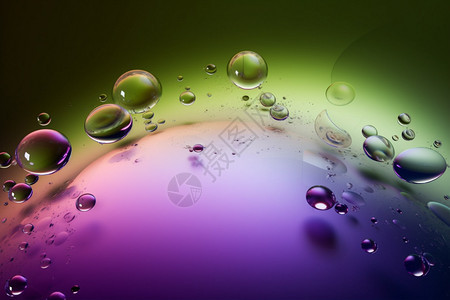 抽象气泡创意背景图片