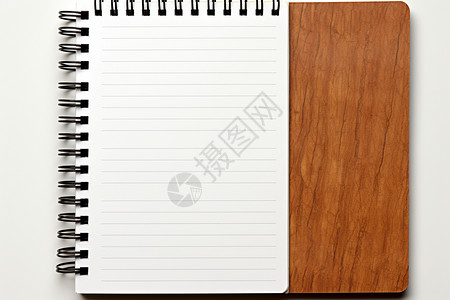 木质商务笔记本背景图片