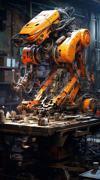 创新技术的工业机器人图片
