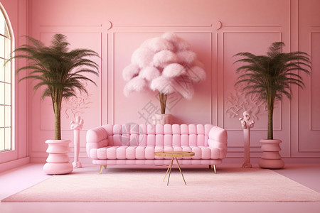 芭比粉粉色仙境图片