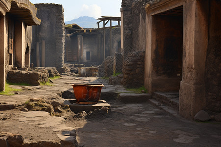 考古遗址的部落村庄图片