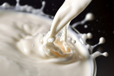 动态牛奶健康又营养的牛奶背景