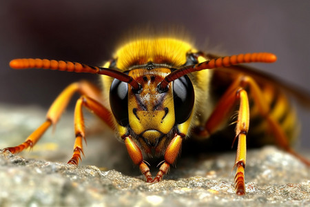 野生的虫子大黄蜂背景图片