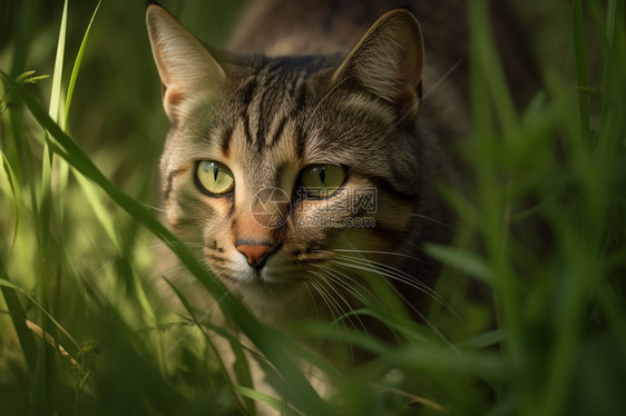 活泼好动的宠物猫咪图片