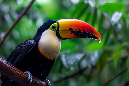 热带巨嘴鸟图片