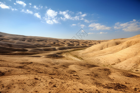 大自然的沙漠风景图片