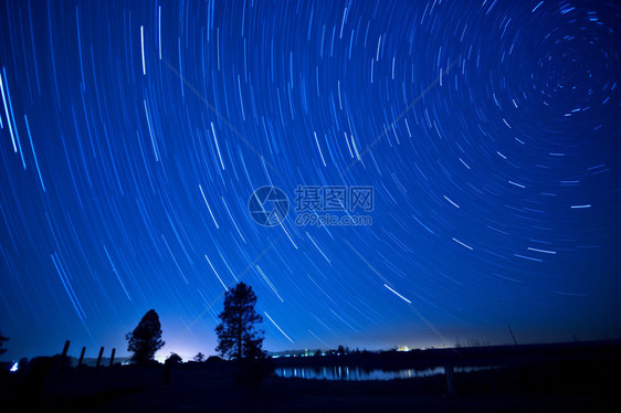 行星运行轨迹天文图片