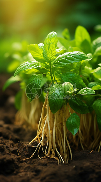 农场里种植的萝卜图片