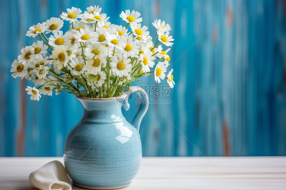 小雏菊花束装饰图片