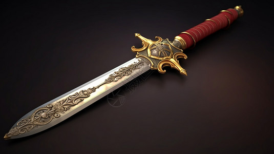 战神4战神剑圣概念模型设计图片