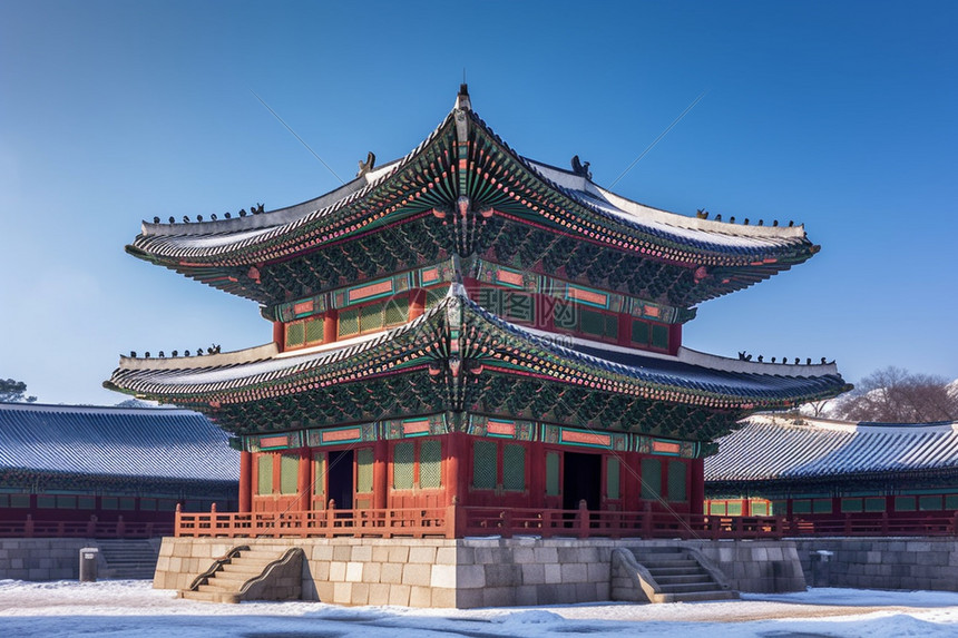 公园中的历史地标建筑高清图片下载-正版图片600405934-摄图网