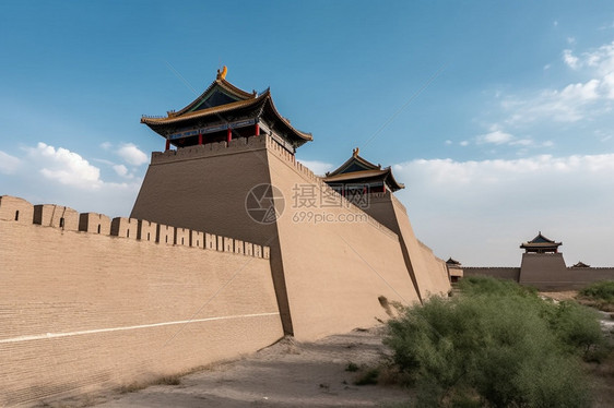 高大的室外建筑图片