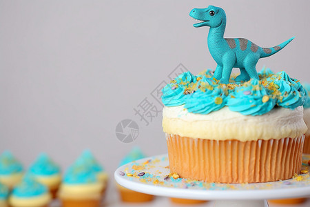 恐龙生日蛋糕图片