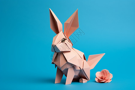 兔子的折纸艺术图片