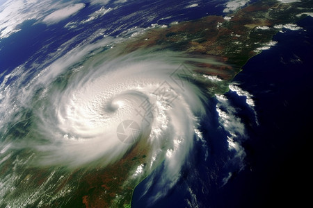 卫星检测风暴图片