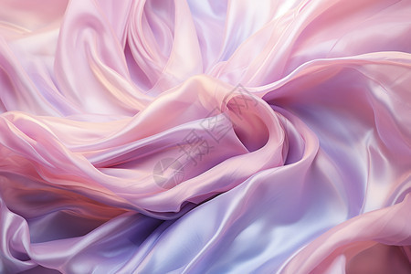 粉紫色飘逸的布料肌理图片