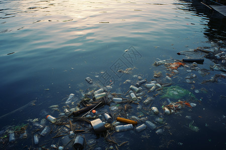 污染河流灾难环境图片