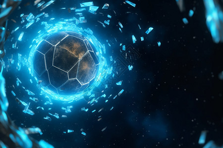 3d漩涡球体爆发眩光的特殊效果背景图片