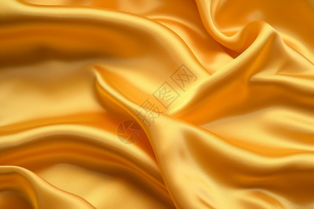 黄色的丝绸背景背景图片