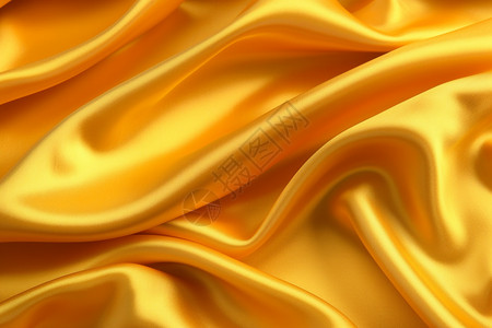 黄色的丝绸的背景背景图片