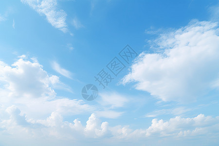 风卷云舒的天空背景图片