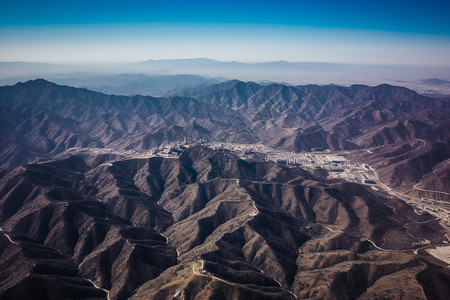 高空的大地图片