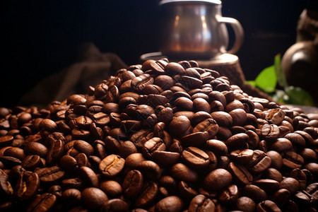传统的咖啡豆图片