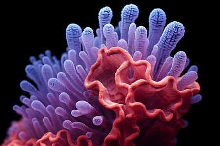 海洋底的珊瑚图片