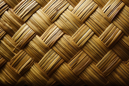 传统的竹编席图片