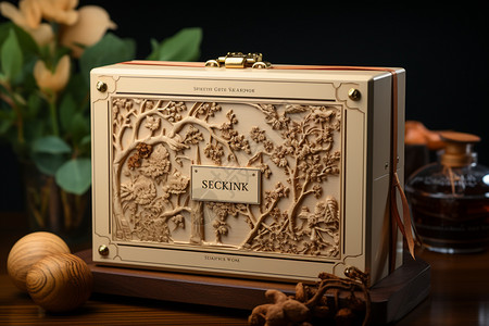 精致礼盒精美的礼盒包装设计图片