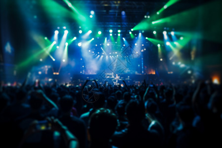 摇滚演唱会观众背景图片