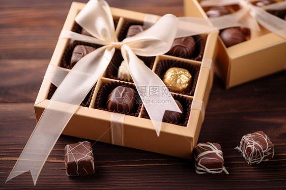 礼品盒巧克力图片