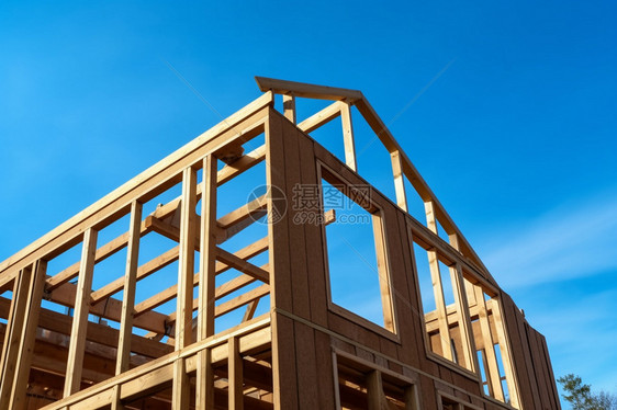 建筑工地新的木屋图片
